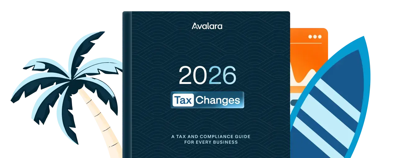 Avalara Tax Changes 2026 report cover